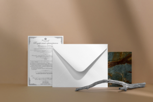 Сертификат для компании Romanoff