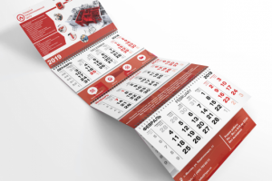 Квартальный календарь для компании «ПСЦ»