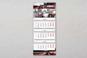 Квартальный календарь для компании «Лукойл»