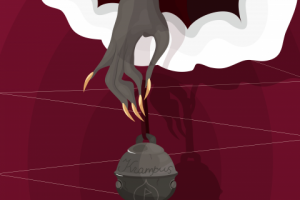 Новогодняя иллюстрация Krampus