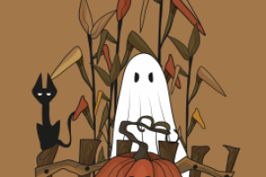 Иллюстрация к Хеллоуину