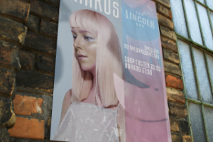 Афиша для бара Linkoln