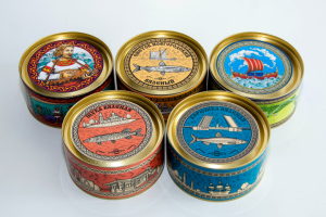 Дизайн рыбной продукции для ООО Красный рыбак. Вариант финальный