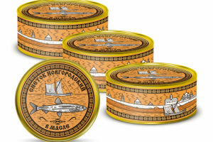 Разработка дизайна упаковки для ООО Красный рыбак