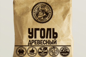 Дизайн упаковки и логотипа  для древесного угля
