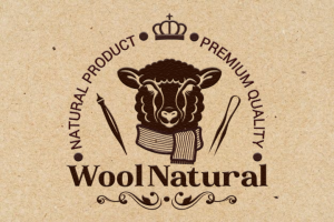 Логотип для изделий из натуральной шерсти