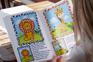 Разработка детской развивающей книжки "Рисуем пальчиками" для "К