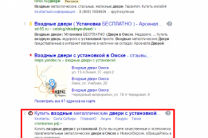 Входные двери с установкой в Омске (2 место)