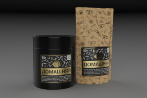 Дизайн этикетки крафтового чая