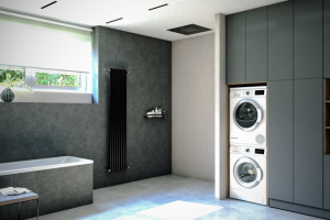 Ванная комната в загородном доме г.Реж