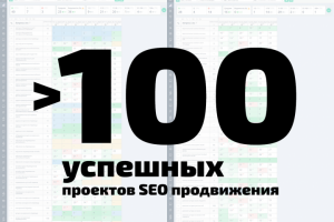 Более 90 успешных SEO проектов
