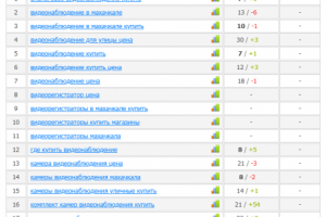 Раскрутка сайта по тематике видеонаблюдения