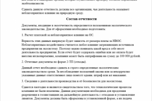 Экологическая отчетность