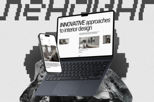 Веб-дизайн для студии дизайна интерьера