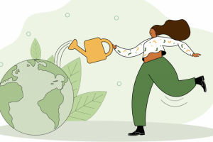 Иллюстрация для сайта про экологию