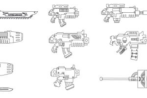 Иконки оружия по игре