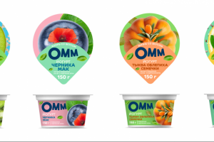 Дизайн упаковки Йогуртов