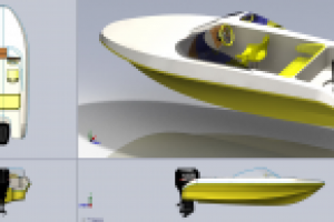 Реконструкция катера "Нептун"