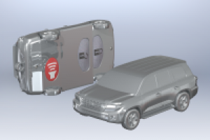 Брелок автосигнализации.