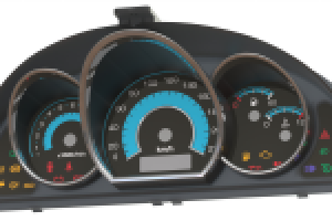 Рестайлинг приборной панели для автомобиля "секрет".