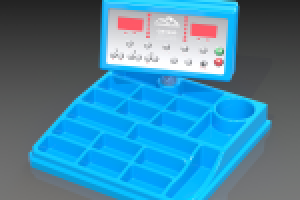 Верхняя крышка балансировочного станка.