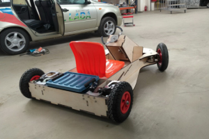 Карт детский фанерный