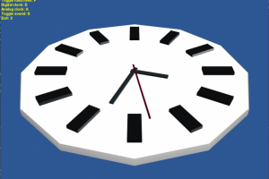 Интерактивные 3D-часы