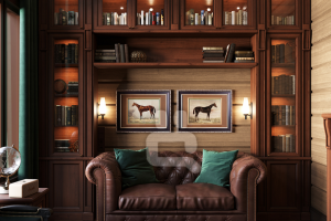 3D визуализация кабинета-1