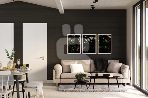 Кухня-гостиная сканди-1