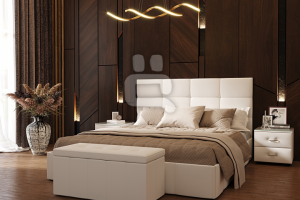 Моделинг и визуализация спального гарнитура-1