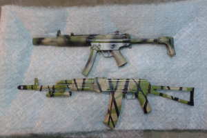 Страйкбольное оружие - камуфляж