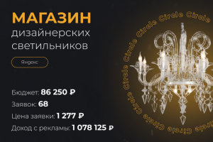 Магазин дизайнерских светильников