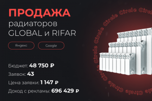 продажа радиаторов GLOBAL и Rifar