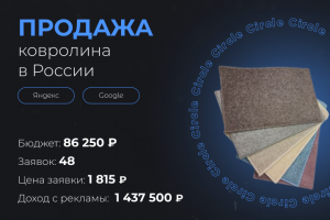 Продажа ковролина в России