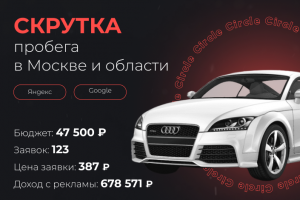 Скрутка пробега в Москве и области