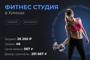Фитнес студия в Химках