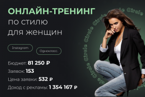 Онлайн тренинг по стилю для женщин