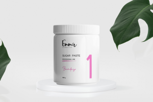 Label for sugar paste