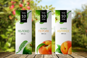 Дизайн упаковки для сока
