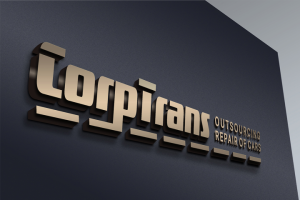 Вывеска с объемными буквами