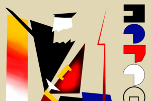 Концепт "Перестрой" в стиле конструктивизма