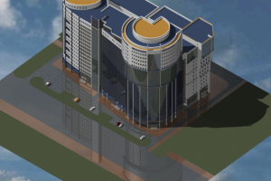 Здание банка на ул. Кирова в г. Новосибирске