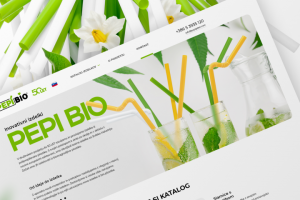 Сайт для производителя изделий из био-пластика