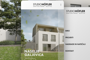 Сайт для архитектурного бюро