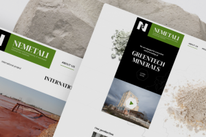 Сайт для горнодобывающего предприятия