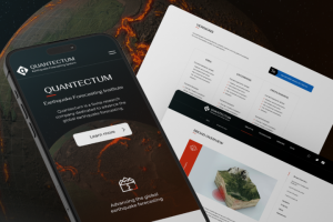 Сайт для системы прогнозирования землетрясений