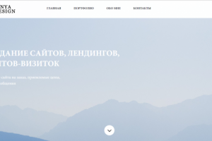 Сайт разработки сайтов, лендингов, сайтов-визиток