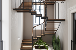 Лестница в частном доме