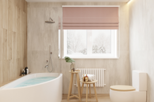 Дизайн санузла в частном доме.