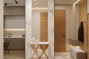 Квартира со свободной планировкой.